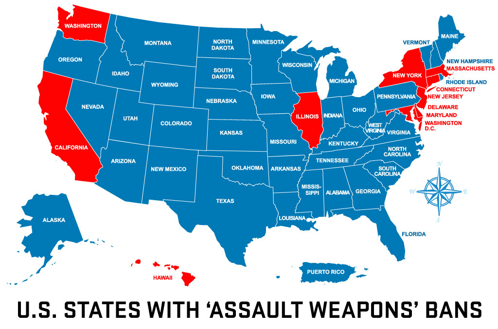 Assault Weapons Ban States 2026: Complete List of Prohibited Firearms and Magazine Restrictions