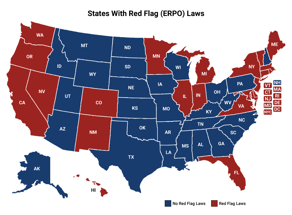 Red Flag Laws 2026: Which States Have Extreme Risk Protection Orders and How They Work