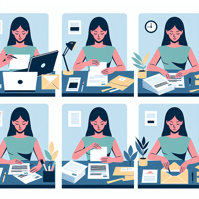 compiling application documents