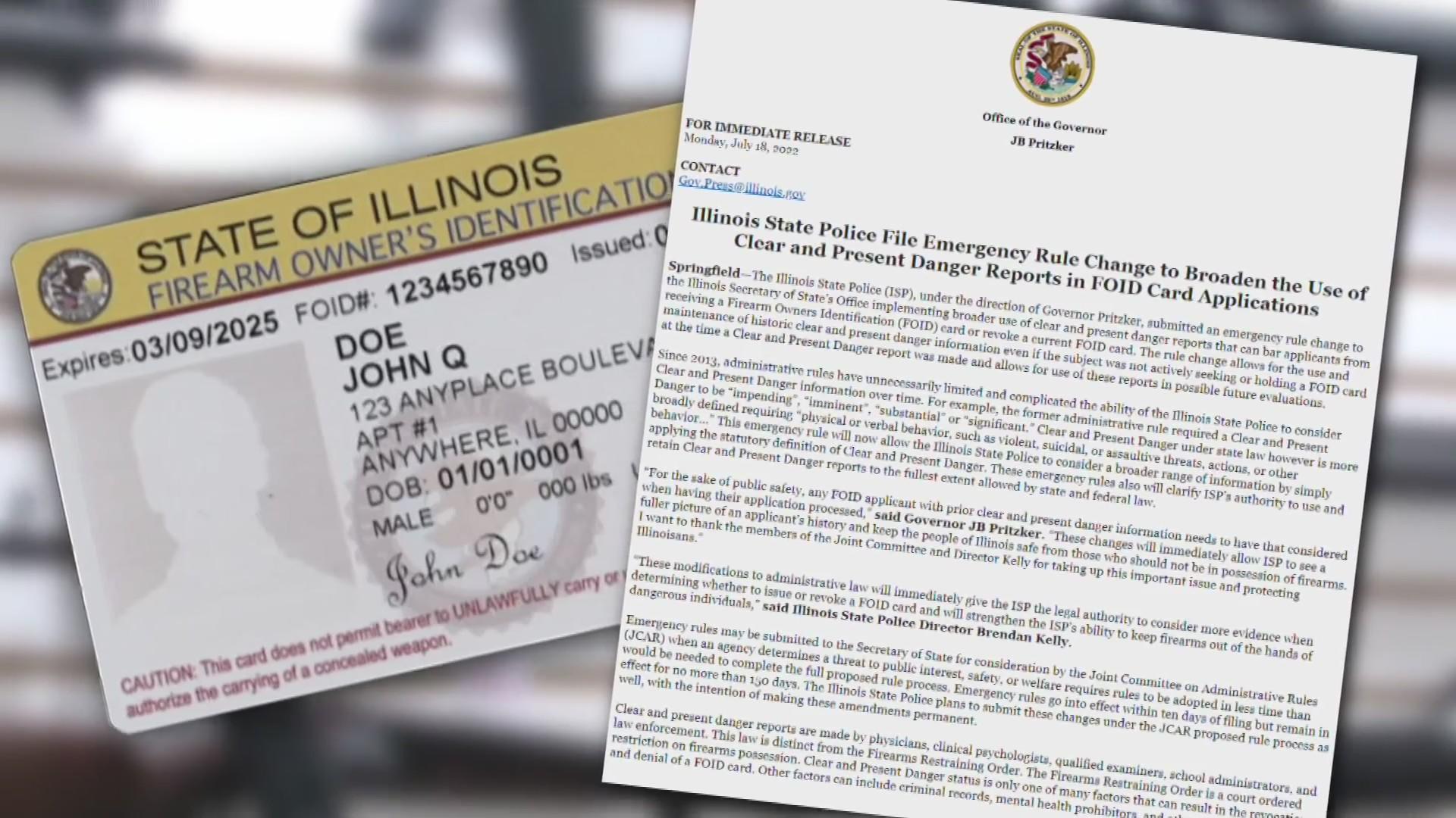 FOID card application