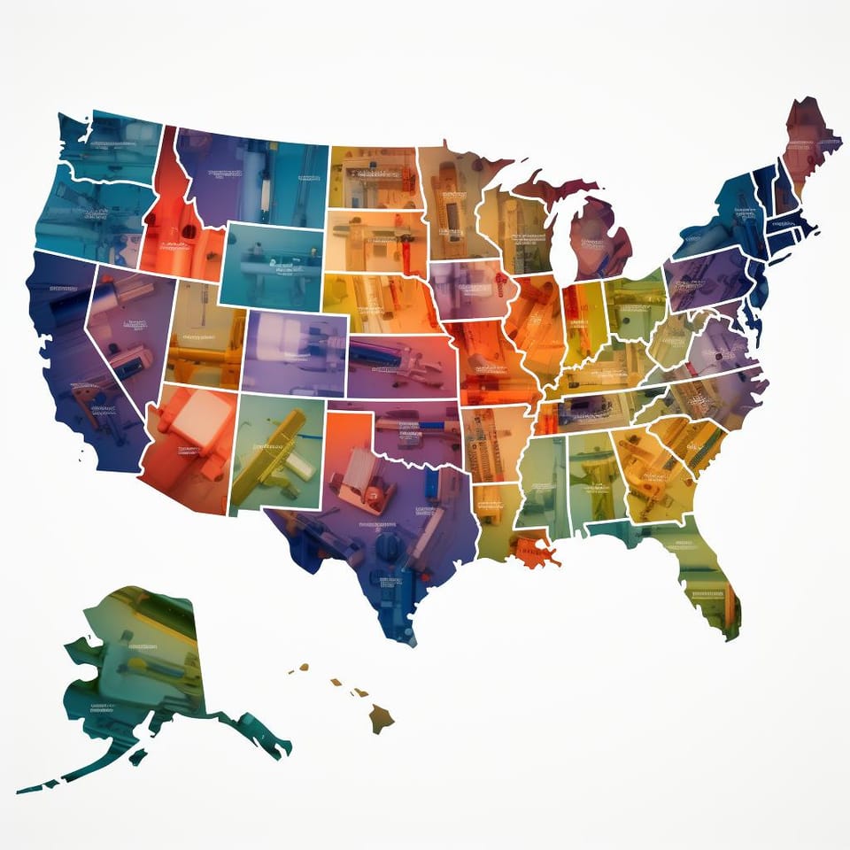 Comparing Gun Laws by State: A Visual Guide with Maps