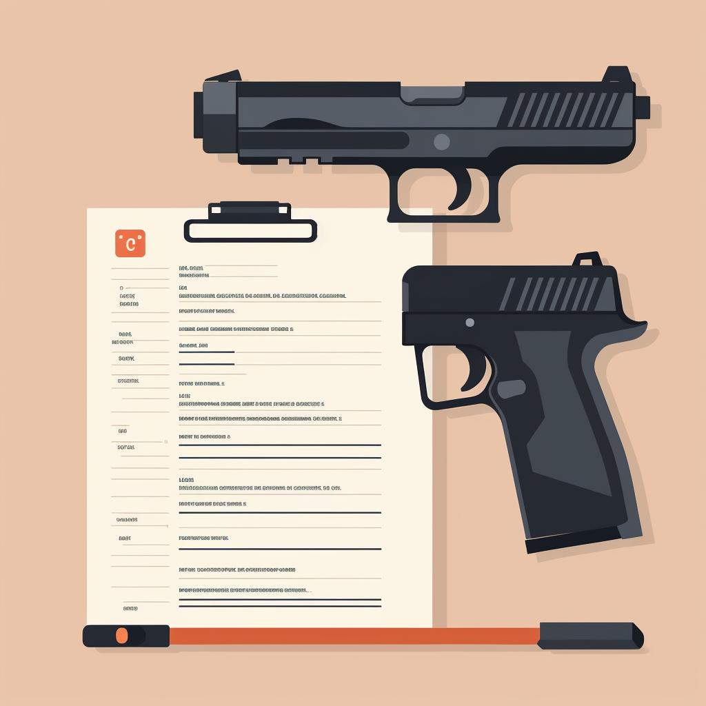 A checklist with eligibility criteria for a Maryland concealed carry permit