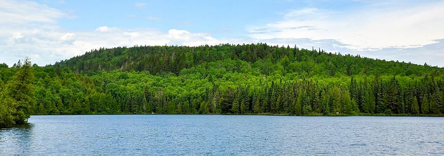 Highlighted map of Minnesota showing notable cities