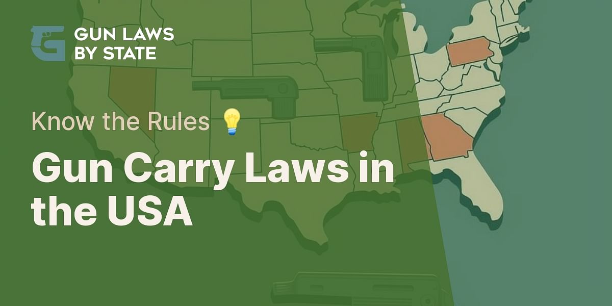 Are guns required to be carried in any states in the USA?