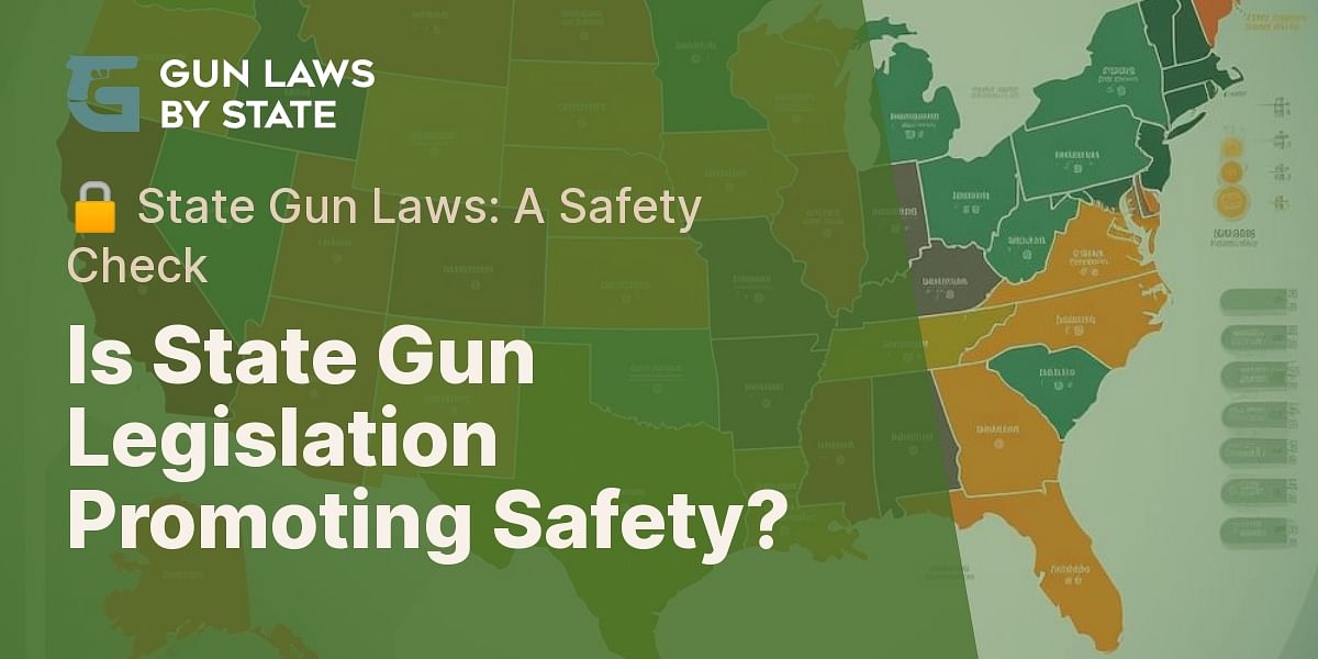 Do gun laws by state support increased gun safety laws?