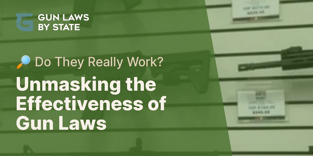 Do gun laws work?
