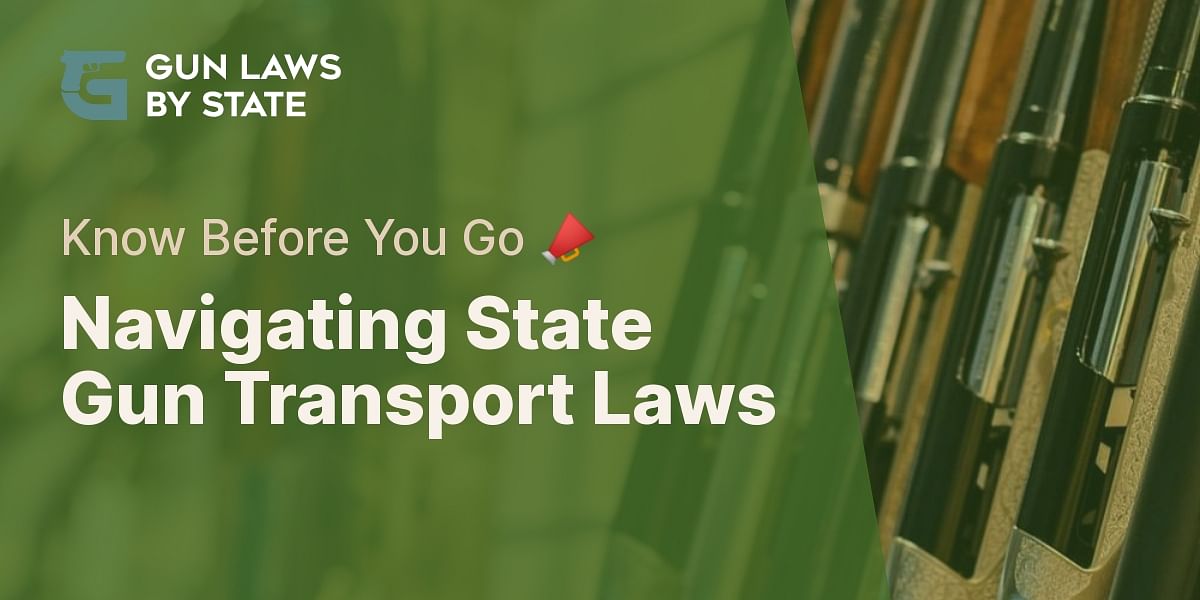 Is it legal to transport a gun across state lines?