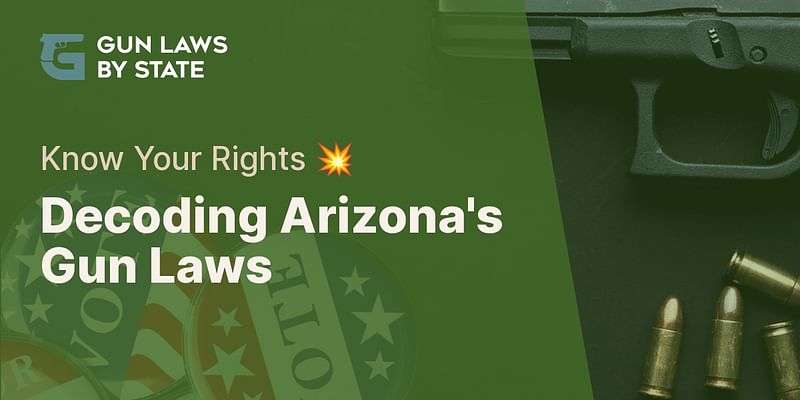 What are Arizona's firearm carry laws?