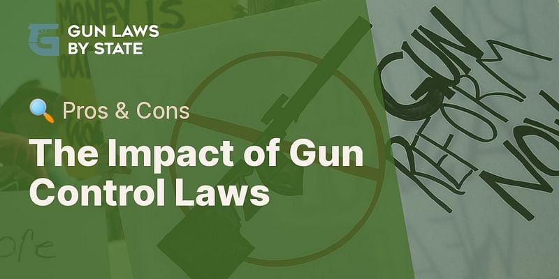 Gun Laws Pros And Cons What are the pros and cons of gun control laws?