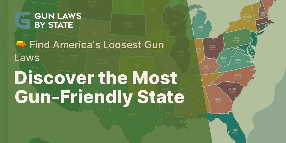 Which U.S. state has the least restrictive gun laws?