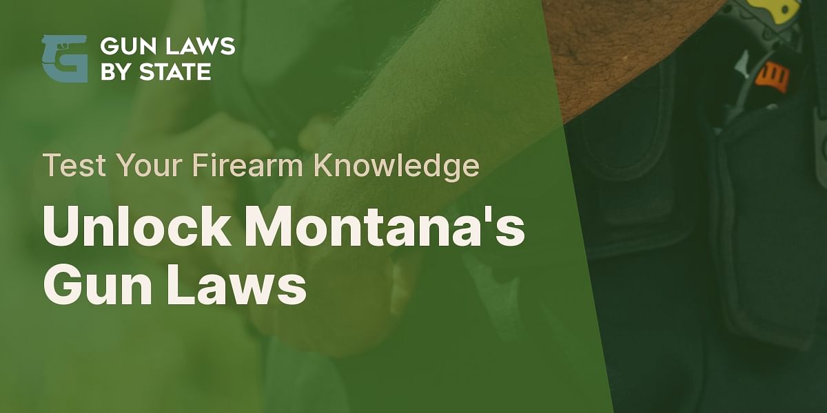 Open and Concealed Carry Laws in Montana Gun Laws by State