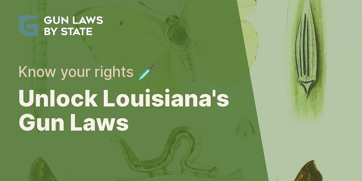 Understanding Louisiana's Gun Laws Take the Interactive Quiz